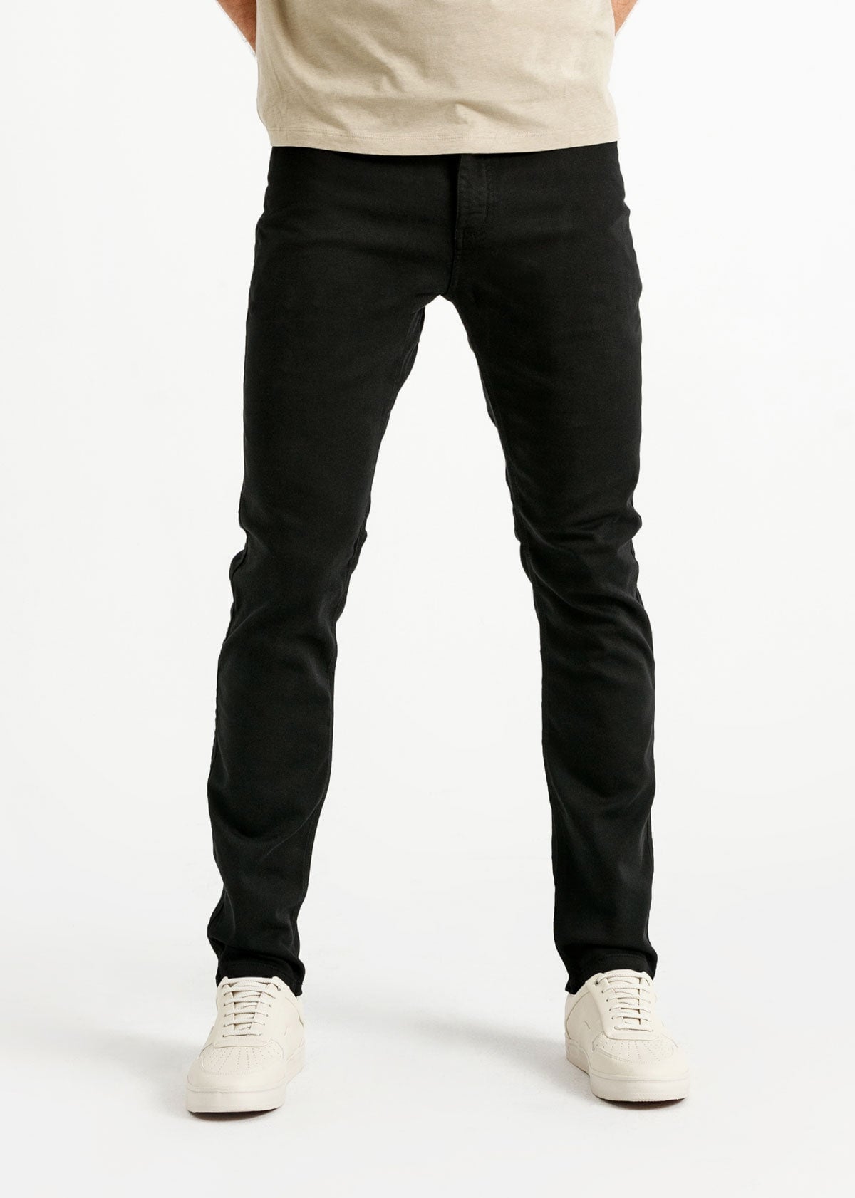 Men's Black Slim Fit Dress Sweatpant