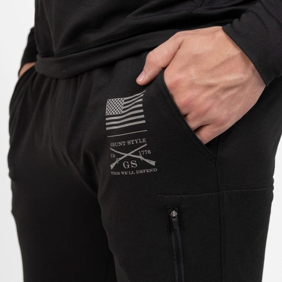 Men's All-Day Jogger - Heather Black ¨C Grunt Style, LLC